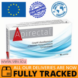 Apirectal rectal suppositories 10 pcs — Made in Poland — Free Delivery