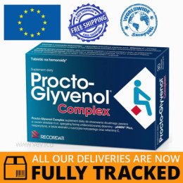PROCTO-GLYVENOL COMPLEX 300MG 30 TABS - MADE IN IRLANDIA- FREE SHIPPING