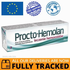 PROCTO-HEMOLAN CREAM 20G — MADE IN POLAND — FREE SHIPPING