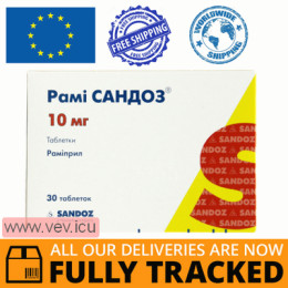 Rami Sandoz 10mg 30 tablets — Made in Poland — Free Delivery