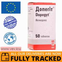 Dopegyt 250mg 50 tablets — Made in Hungary — Free Delivery