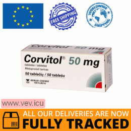Corvitol 50 mg, 50 tablets — Made in Germany — Free Delivery