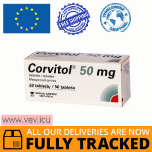 Corvitol 50 mg, 50 tablets — Made in Germany — Free Delivery