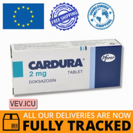 Cardura 2mg 30 tablets — Made in Germany — Free Delivery