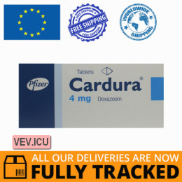 Cardura 4mg 30 tablets — Made in Germany — Free Delivery