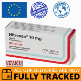 Nitresan 10mg 30 tablets — Made in Czech — Free Delivery
