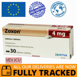 Zoxon 4, 4mg 30 tablets — Made in Czech — Free Delivery