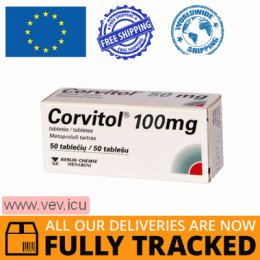 Corvitol 100 mg, 50 tablets — Made in Germany — Free Delivery