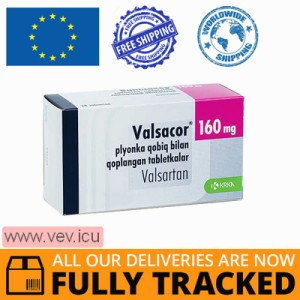 Valsacor 160mg 84 tablets — Made in Slovenia— Free Delivery