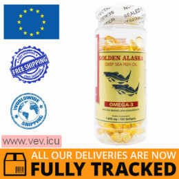 Omega-3 Fish oil 1000mg, 100 capsules — Made in USA — Free Delivery