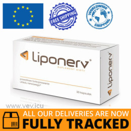 LIPONERV 30 CAPS - MADE IN POLAND - FREE SHIPPING
