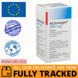 Actovegin 200mg 50 tablets — Made in Ukraine — Free Delivery