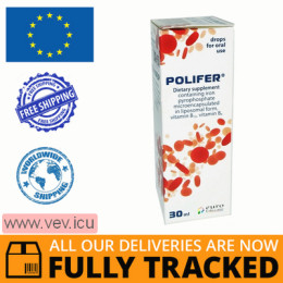 Polifer oral drops 30 ml — Made in Italy — Free Delivery 