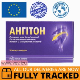 Angiton 30 capsules — Made in Romania — Free Delivery