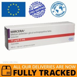MIRCERA 75MCG 0,3ML - MADE IN GERMANY - FREE SHIPPING