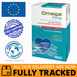 OMEGAFORTE 65% 60 CAPS - MADE IN POLAND - FREE SHIPPING