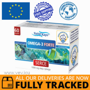 OMEGA 3 FORTE 60 CAPS - MADE IN POLAND - FREE SHIPPING 