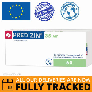PREDIZIN 35MG 60 PILLS — MADE IN HUNGARY — FREE SHIPPING