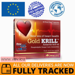 Olimp Gold Krill, 30 capsules — Made in Poland — Free Delivery