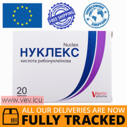 Nuclex 250mg 20 capsules — Made in Ukraine — Free Delivery