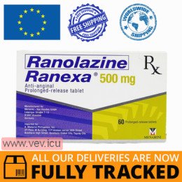 Ranexa 500, 500mg 60 tablets — Made in Germany — Free Delivery