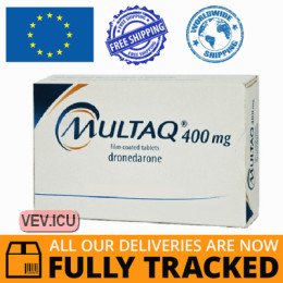 Multaq 400mg 60 tablets — Made in France — Free Delivery