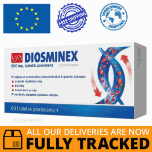 DIOSMINEX 500MG 60 TABS — MADE IN CANADA — FREE SHIPPING