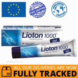 LIOTON 1000 GEL 100G — MADE IN GERMANY — FREE SHIPPING LIOTON 1000 GEL 100G — MADE IN GERMANY — FREE SHIPPING