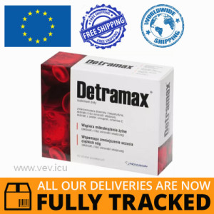 DETRAMAX 60 TABS - MADE IN POLAND - FREE SHIPPING