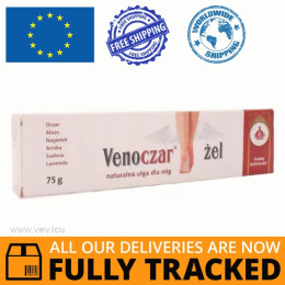 Venoczar Leg Gel 75G — Made in Poland — Free Delivery