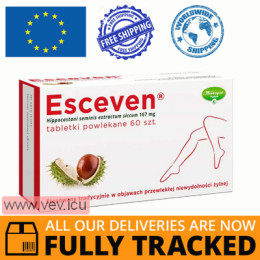 Esceven 167 mg, 60 tablets— Made in Poland — Free Delivery