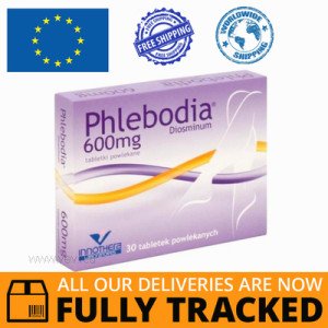 PHLEBODIA 600 MG 30 TABS - MADE IN FRANCE - FREE SHIPPING