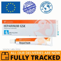 HEPARINUM CREAM 300 IU/1G 20G - MADE IN POLAND - FREE SHIPPING