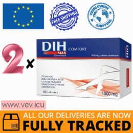 Dih Max Comfort 1000mg 2p x 60 tablets — Made in Poland — Free Delivery