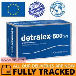 Detralex 500mg 60 tablets — Made in France — Free Delivery