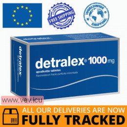 Detralex 1000mg 18 tablets — Made in France — Free Delivery
