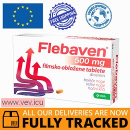 Flebaven 500, 60 tablets — Made in Slovenia — Free Delivery