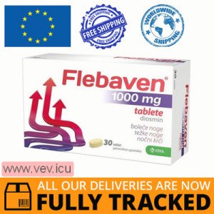 Flebaven 1000, 30 tablets — Made in Slovenia — Free Delivery