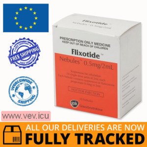 Flixotide Nebules, suspension for inhalation 0.5mg/2ml, 10 nebules — Made in Australia — Free Delivery