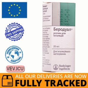 Berodual solution for inhalation 20 ml — Made in Germany — Free Delivery