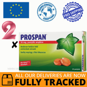 2 x PROSPAN 26MG 20 TABS — MADE IN GERMANY — FREE SHIPPING