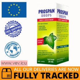 Prospan oral drops 20 mg/ml, 20 ml — Made in Germany — Free Delivery