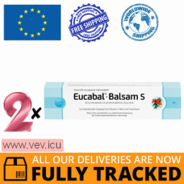 Eucabal Balsam S 2p x 40 ml — Made in Germany — Free Delivery