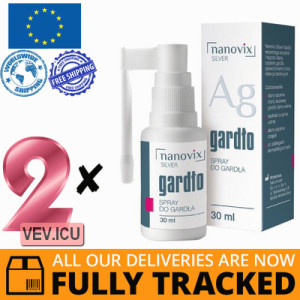 Nanovix Silver Throat 2p x 30 ml — Made in Poland — Free Delivery