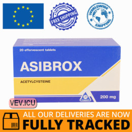 Asibrox 200mg 20 effervescent tablets — Made in Estonia — Free Delivery