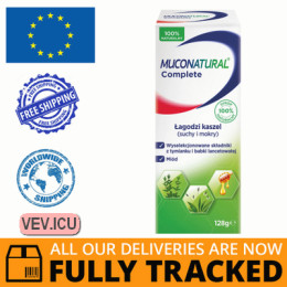 Muconatural Complete cough syrup 128 g — Made in France — Free Delivery