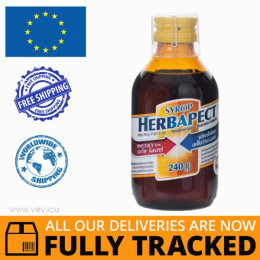 Herbapect Syrup 240G — Made in Poland by Aflofarm — Free Delivery