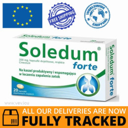Soledum Forte 20 capsules — Made in Germany — Free Delivery