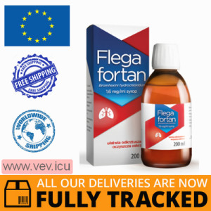 Flegafortan expectorant syrup 0.8 mg/ml 125 ml — Made in Poland by Aflofarm — Free Delivery