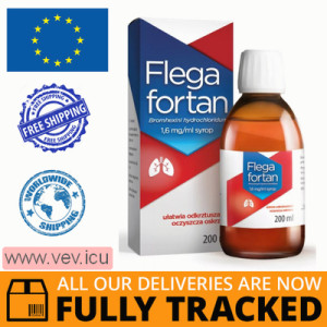 Flegafortan 1.6 mg/ml syrup  200 ml — Made in Poland by Aflofarm — Free Delivery